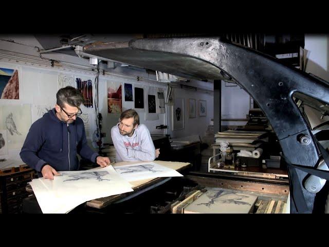 Künstlerische Drucktechniken: Lithographie