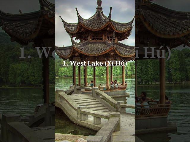TOP 3 THINGS TO DO IN HANGZHOU CHINA #Shorts