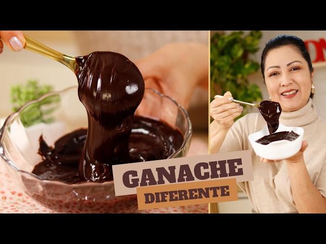 MAIS ECONÔMICA - FÁCIL E PRONTA EM MINUTOS - GANACHE DIFERENTE PARA COBERTURA E RECHEIO-Dika da Naka