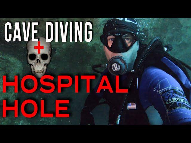 Dangerous Cave Scuba Diving in Hospital Hole @ Weeki Wachee River Florida