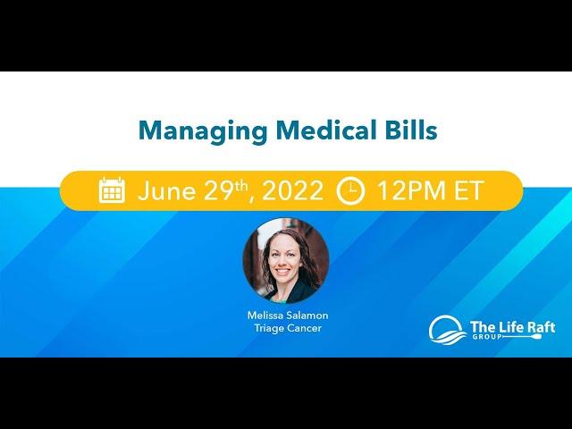 Managing Medical Bills