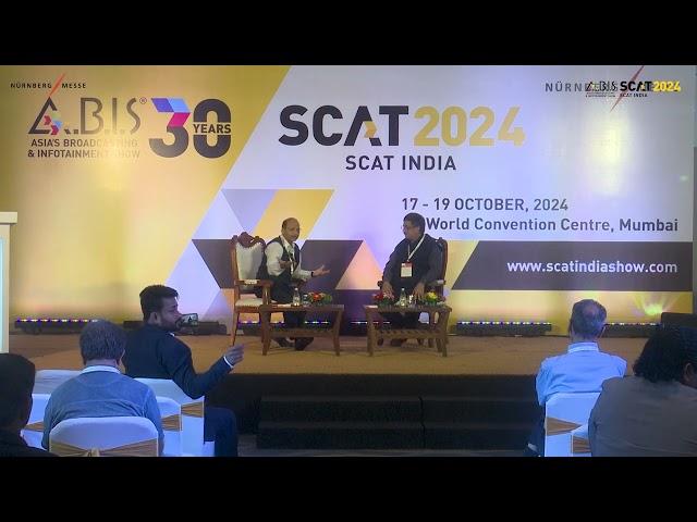 FIRESIDE CHAT - Ajay Jain, CEO, Lamhas and Dr. Atul Naik, Director, Aeon Communication at SCAT 2024