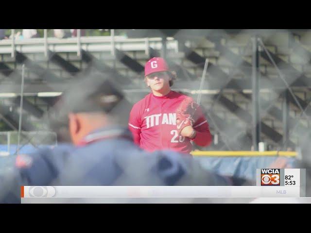 Parker Detmers taking part in MLB Draft Combine