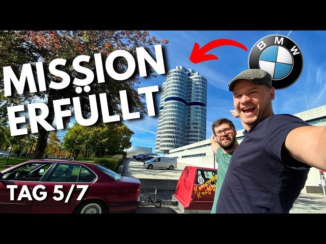 Wie reagiert die BMW Welt München auf unseren Besuch? | Roadtrip mit 1,5 BMW | Folge 5