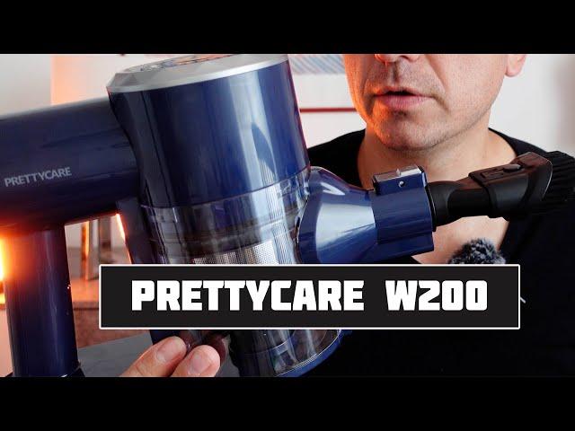 Wireless Vacuum Cleaner PRETTYCARE W200 - Unpacking