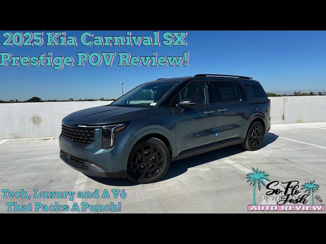 The 2025 Kia Carnival SX Prestige Blows The Doors Off The Honda Odyssey! POV Review!