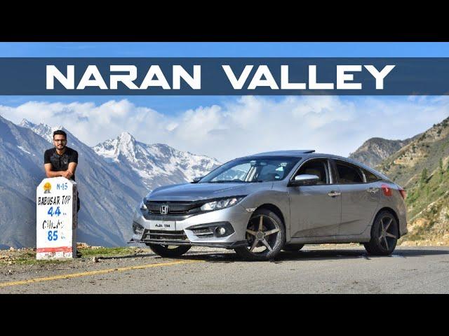 TRAVELING TO NARAN, JALKHAD & BABUSAR TOP | HOW DID HONDA CIVIC PERFORM #babusartop #naran #HONDA