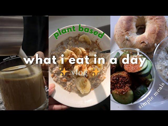  What I eat in a day  Plant based meals, mom life, haven't gone grocery shopping in two weeks 