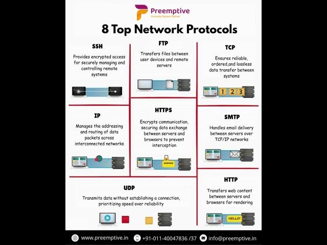  Understanding the Backbone of Digital Communication: 8 Top Network Protocols 