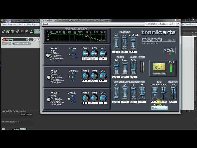 tronicarts mogmog free VST Synthesizer - tutorial