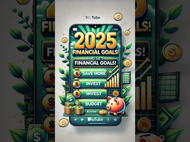 "Plan Your 2025 Financial Goals Like a Pro!  #MoneyTips"