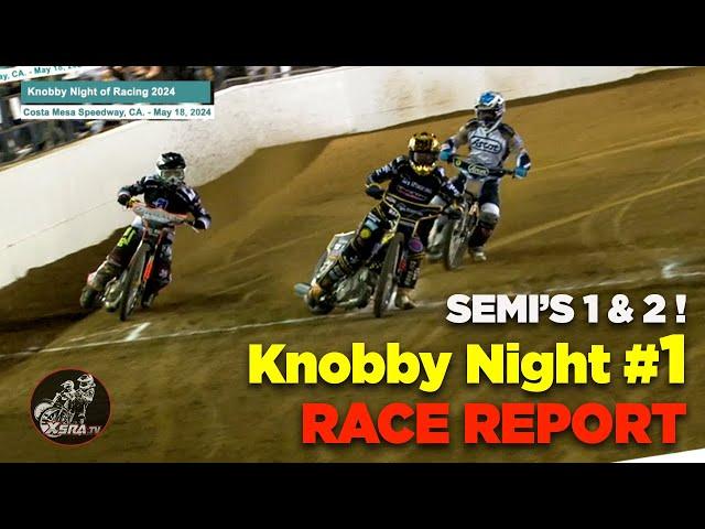 Knobby Night #1 SEMI'S 1 & 2!  Costa Mesa Speedway #speedway #racing #action