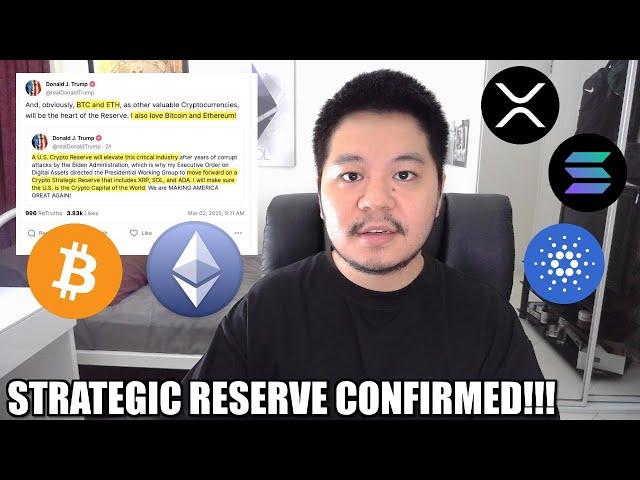 Bitcoin And Crypto Strategic Reserve Confirmed!