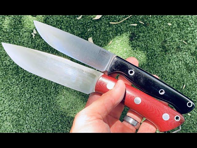 Reviewing the Bark River Fox River 2. Comparing Bark River Knives Handles.