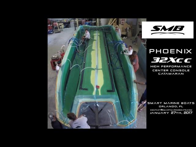 PHOENIX resin infusion by Smart Marine Boats