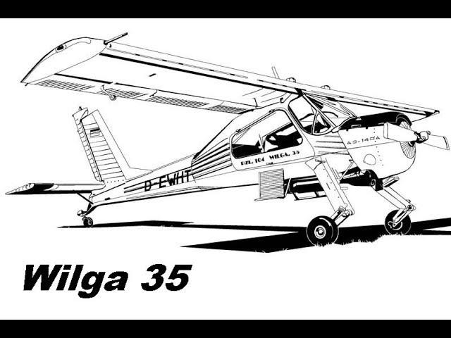 Wilga 35 чертежи модели  # 147