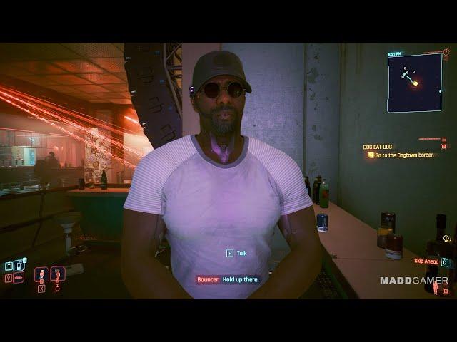 Reed secret encounter before the DLC story - Cyberpunk 2077: Phantom Liberty