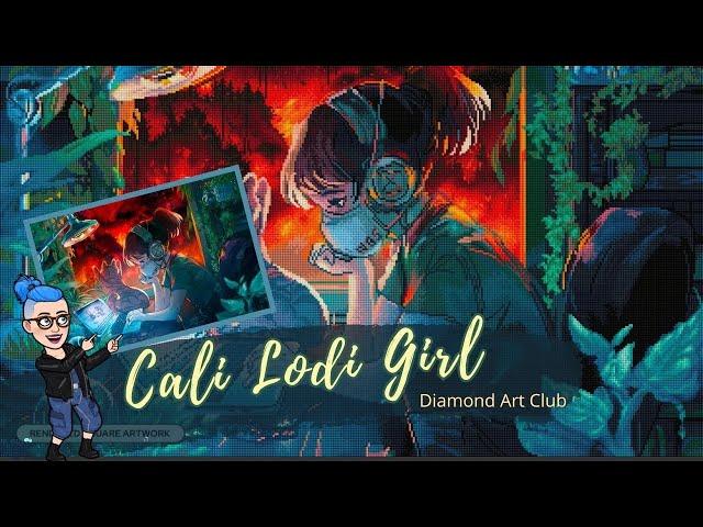 "Cali Lofi Girl” von Yumiee Arts | Diamond Art Club "Sneek Peak/First Look"