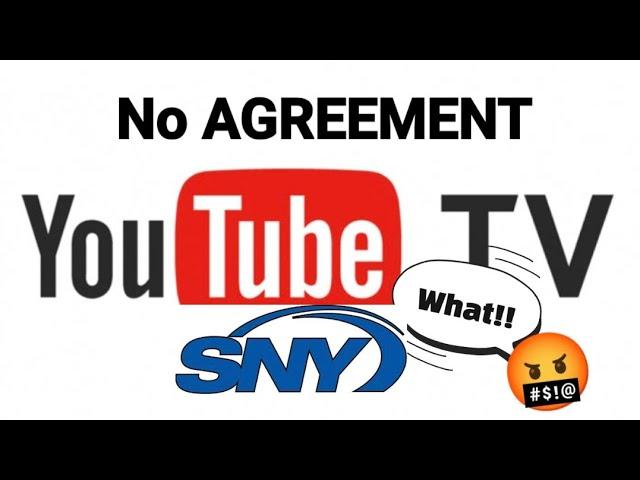 Breaking!! YouTube TV Losing SNY Network
