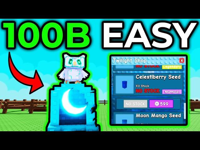 DO THIS NOW to GET RICH in The TWILIGHT SHOP UPDATE! (Grow A Garden)