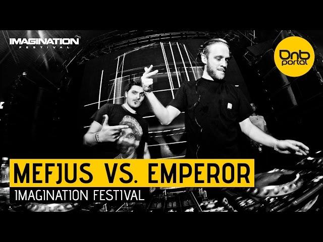 Mefjus VS. Emperor - Imagination Festival 2014 | Drum and Bass