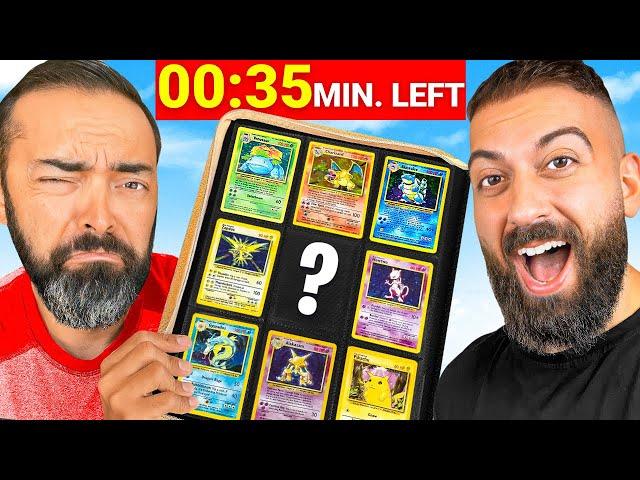 Complete BASE SET in 24 Hours OR ELSE... @PokeRev Pokémon Card Challenge