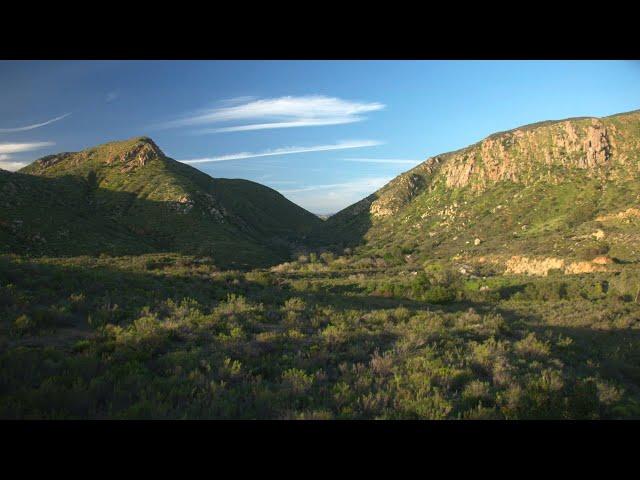 Rise and Fall of the Mountains at Mission Trails Regional Park