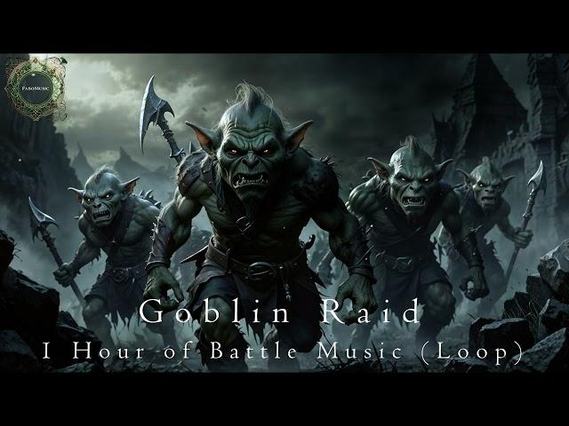 Goblin Raid | Loop | 1 Hour Epic TTRPG Battle Music