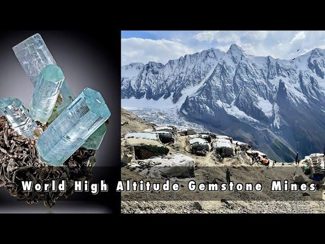 DOCUMENTARY ON  AQUAMARINE GEMSTONE CRYSTALS MINES OF PAKISTAN  | SUMAYAR NAGAR  GILGIT BALTISTAN