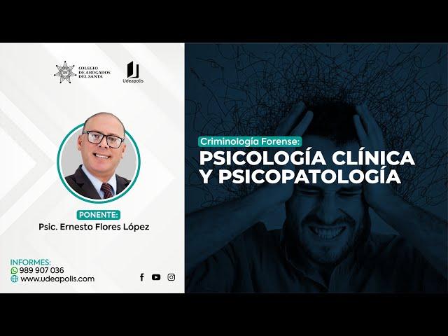 Psicología Clínica y Psicopatología | Ernesto Flores López