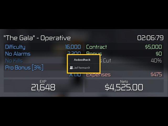 [WR] The Gala Speedrun (2:06.79) Operative/Duo (Random Seed) - Entry Point