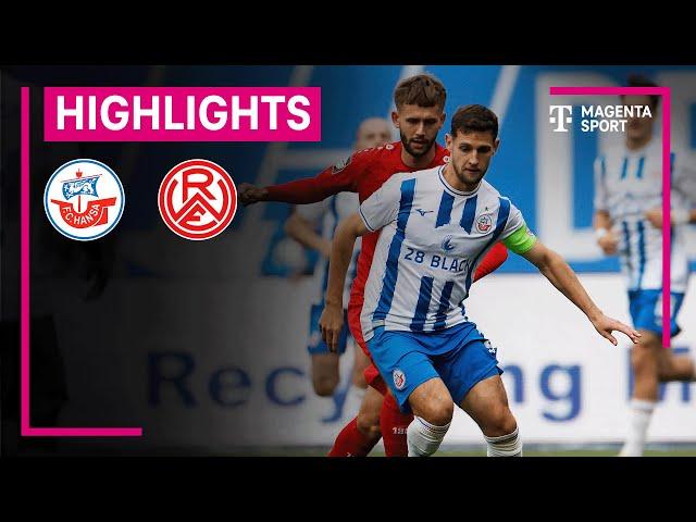 Hansa Rostock - Rot-Weiss Essen | Highlights 3. Liga | MAGENTA SPORT