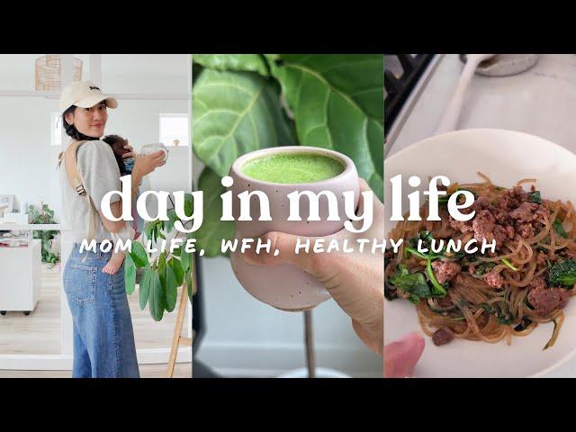  Spend The Day With Me | WFH Mom Life, Healthy Lunch, & 6 Month Sleep Leap