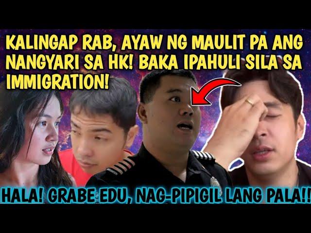 Hala! Kuya RAB, Biglang NATAKOT ng Dahil Dito! Grabe pala ang kanyang Obserbasyon Kay Edu at VHEANCY