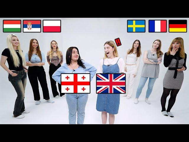 Can British Guess European Languages (Hungary, Serbia, Georgia, Poland, France, Swedin, Germany)