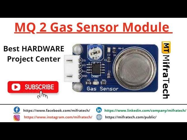 MQ 2 Gas Sensor Module -Mifratech#bestIRsensor#besteltricalproject#bestmlproject#bestharawareproject