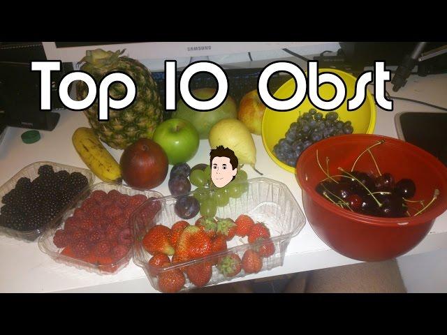 Meine Top 10 Obst Sorten - gutelaunetim