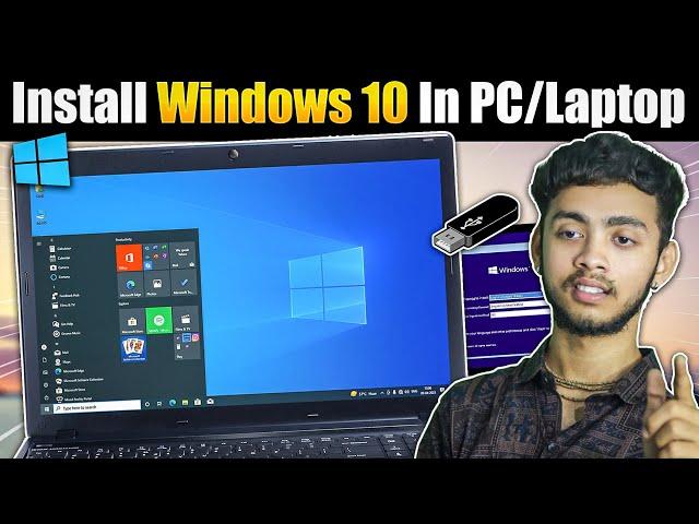 Download & Install Windows 10 - [2024 Step By Step] - ISO Download & Windows 10 installation️