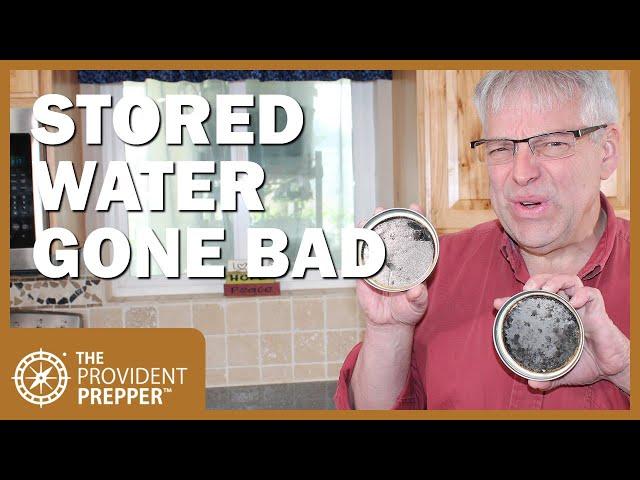 Stored Water Gone Bad - How to Store Water That Never Needs to Be Rotated