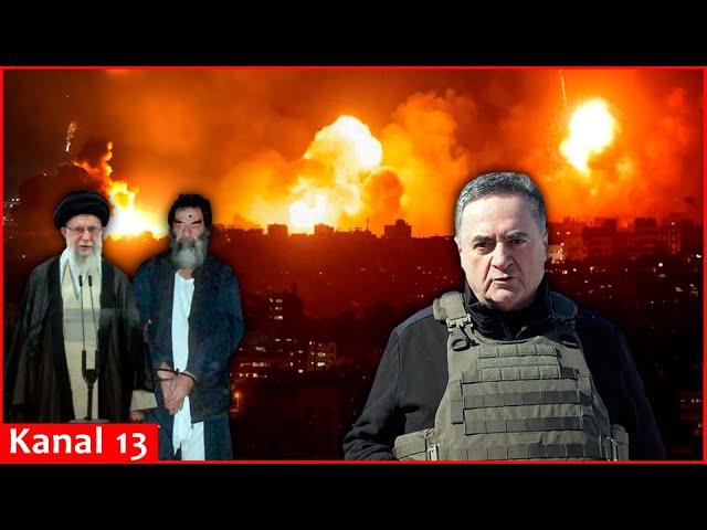 Tehran will be bombed, Dictator Khamenei will end up like Saddam Hussein - Katz warns