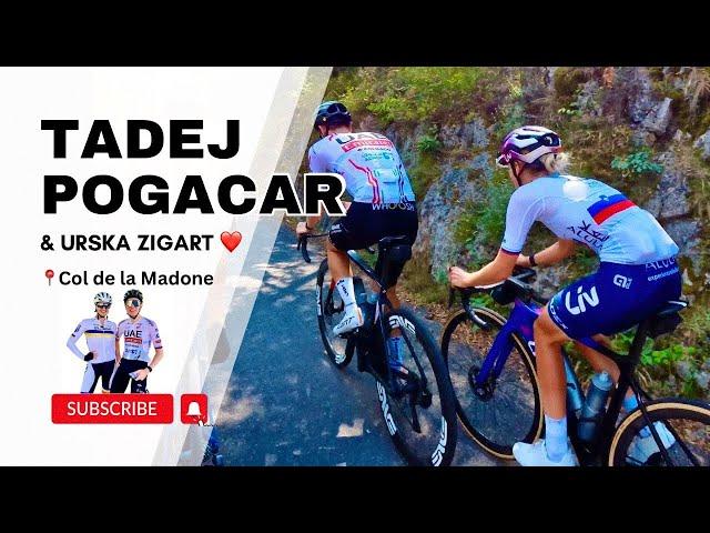 TADEJ POGACAR / On the wheel of WORLD CHAMPION 2024