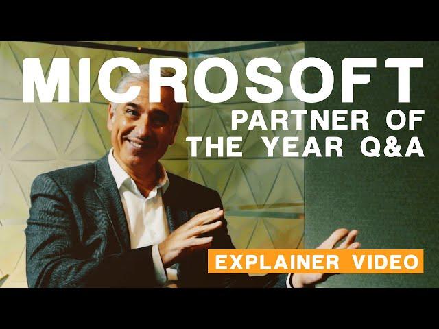 2019 – NTT - Microsoft Partner of The Year Q&A