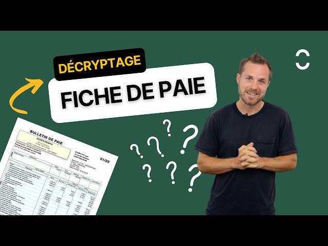 Fiche de paie : que signifient toutes ces lignes ???