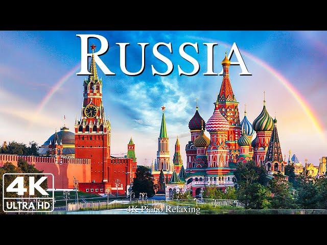 Russia 4k - Relaxing Music With Beautiful Natural Landscape - Amazing Nature