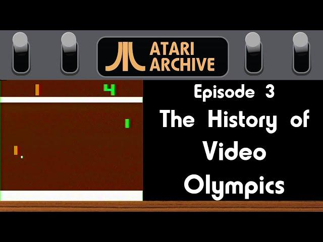 Video Olympics (Pong Sports): Atari Archive Episode 3