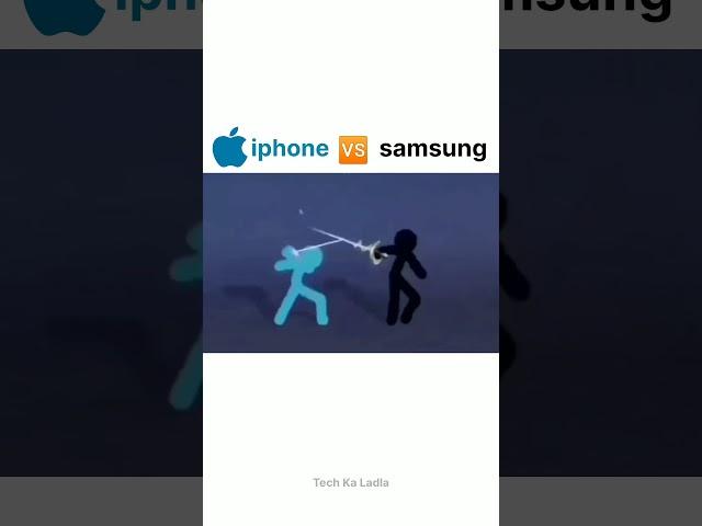 iphone vs samsung  part 2 #techshorts #shorts