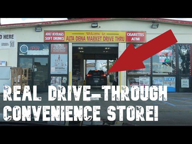 Unique Drive-Through Convenience Store