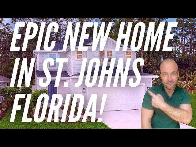 Epic new home in St. Johns, FL at Brookside Preserve - Plan 2387 by KB Home - 5BR/3BA/2,387SQ.FT