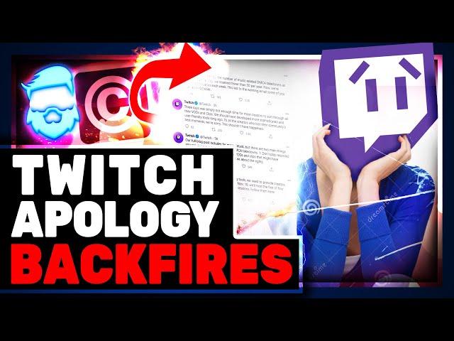 Twitch Apology Backfires Over DMCA Madness!