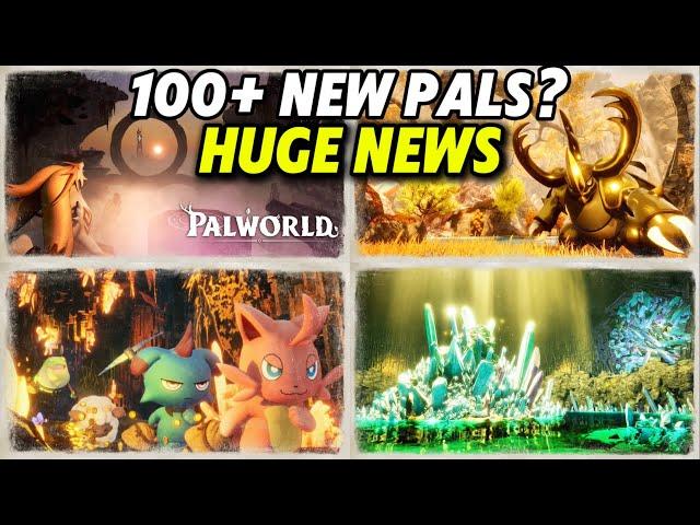 100+ New Pals?! Huge Palworld News & Crossover Event